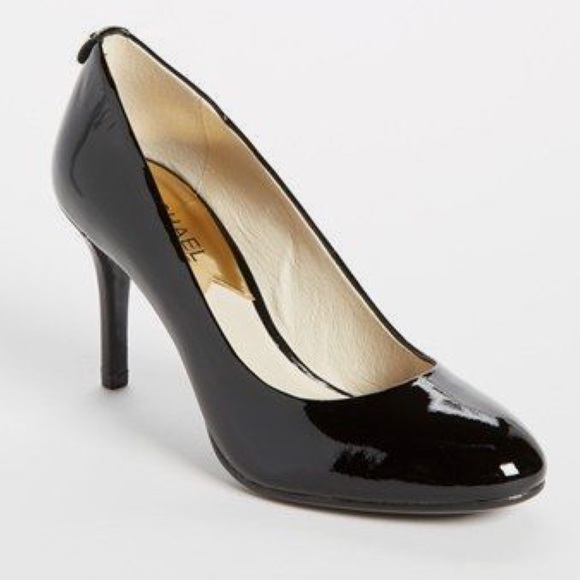 Michael Kors Shoes - Michael Kors Black Patent Leather Heels